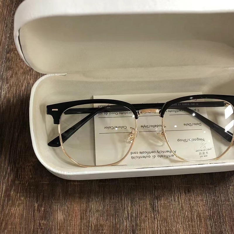 Kính Nửa Gọng Chống Ánh Sáng Xanh Thời Trang Cho Nam Và Nữ