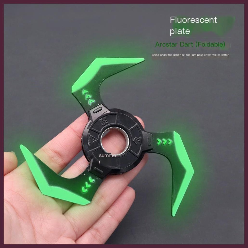 Đồ Chơi Đồ trang trí Phi Tiêu Gấp Gọn Bằng Hợp Kim APEX Legends Arc Hình Học Không Gỉ Phù Hợp Cho Gemvn