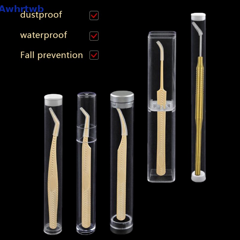 Hộp Đựng Nhíp Gắp Lông Mi Giả Hình Trụ Vuông Mới