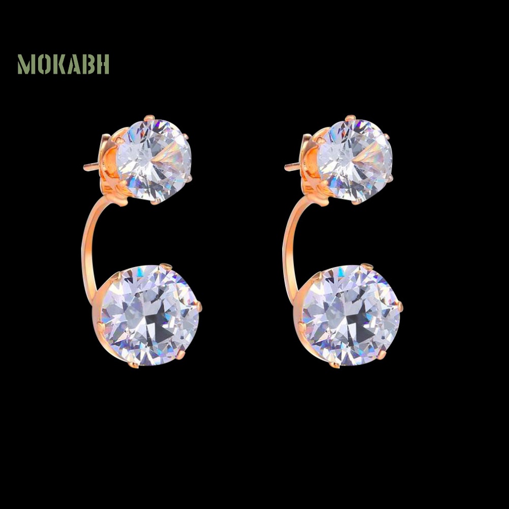 Khuyên Tai Đính Đá Thời Trang Dành Cho Nữ