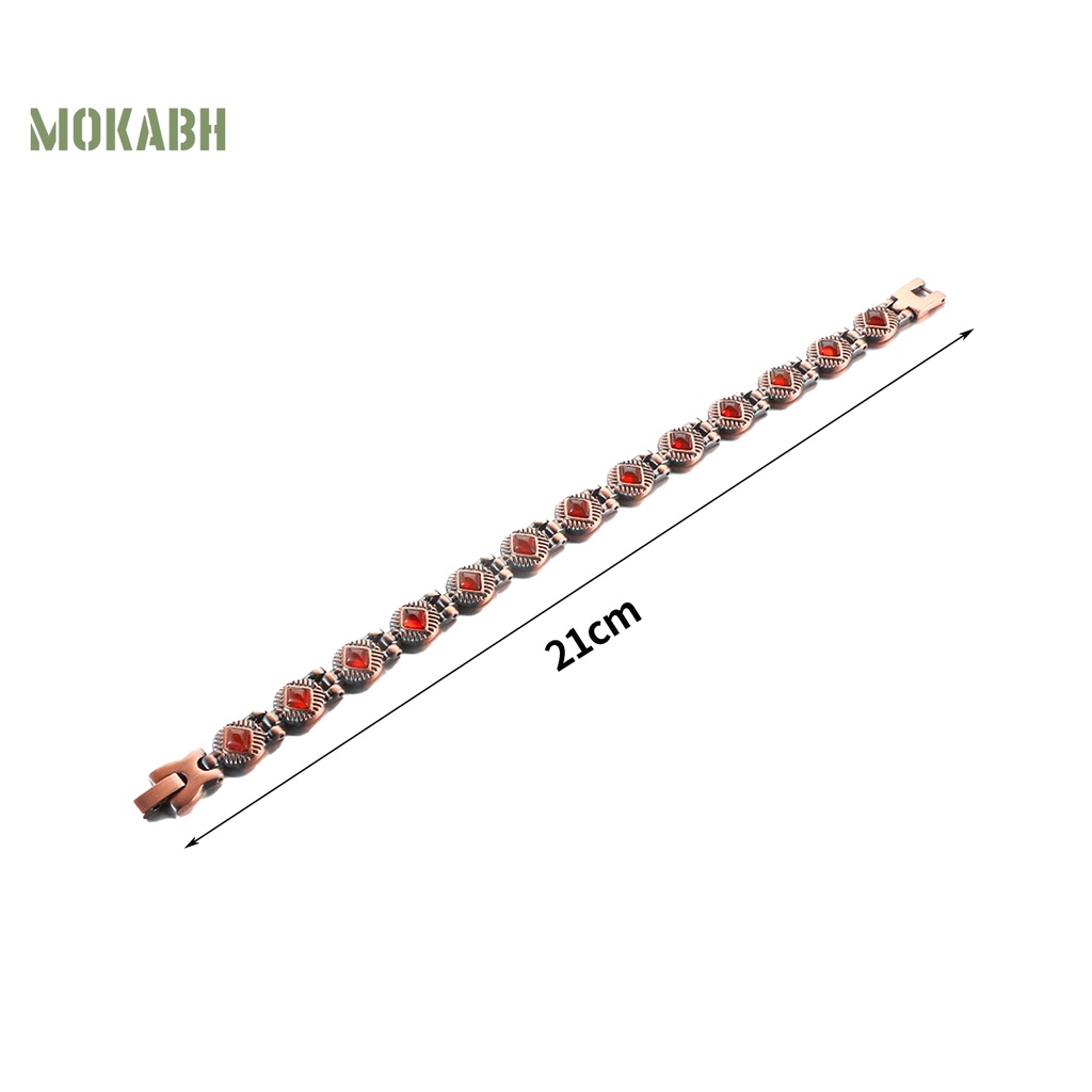 [Mới] Vòng Tay Yoga Phong Cách Retro Hình Thoi Mạ Điện Trang Trí Điều Chỉnh Được Trang Trí Liệu Pháp Sức Khỏe