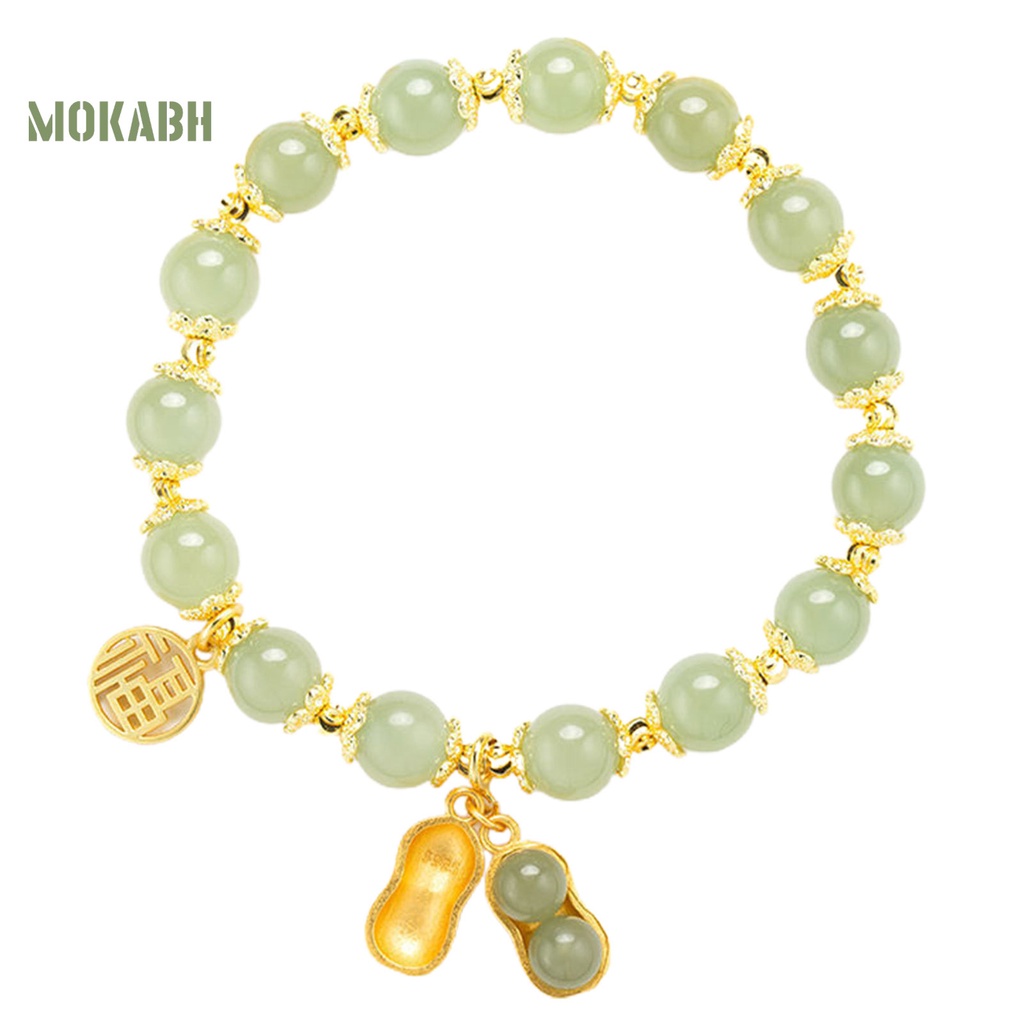 [Mới] Vòng Tay Chuỗi Hạt Ngọc Biểu Tượng Tốt Nhỏ Gọn Tối Giản Sang Trọng