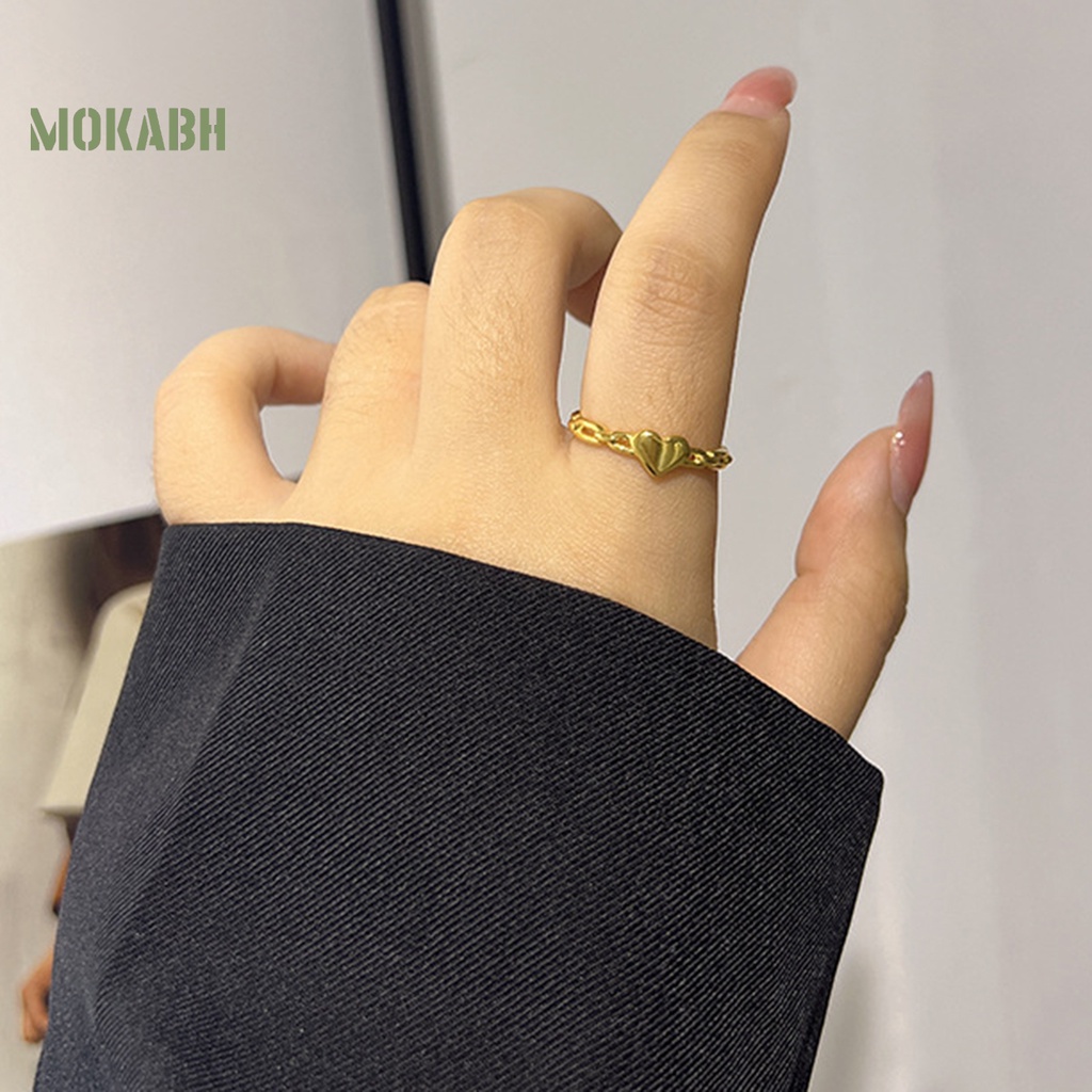 [Mới] Nhẫn Thời Trang Thanh Lịch Không Gây Kích Ứng Cho Nữ