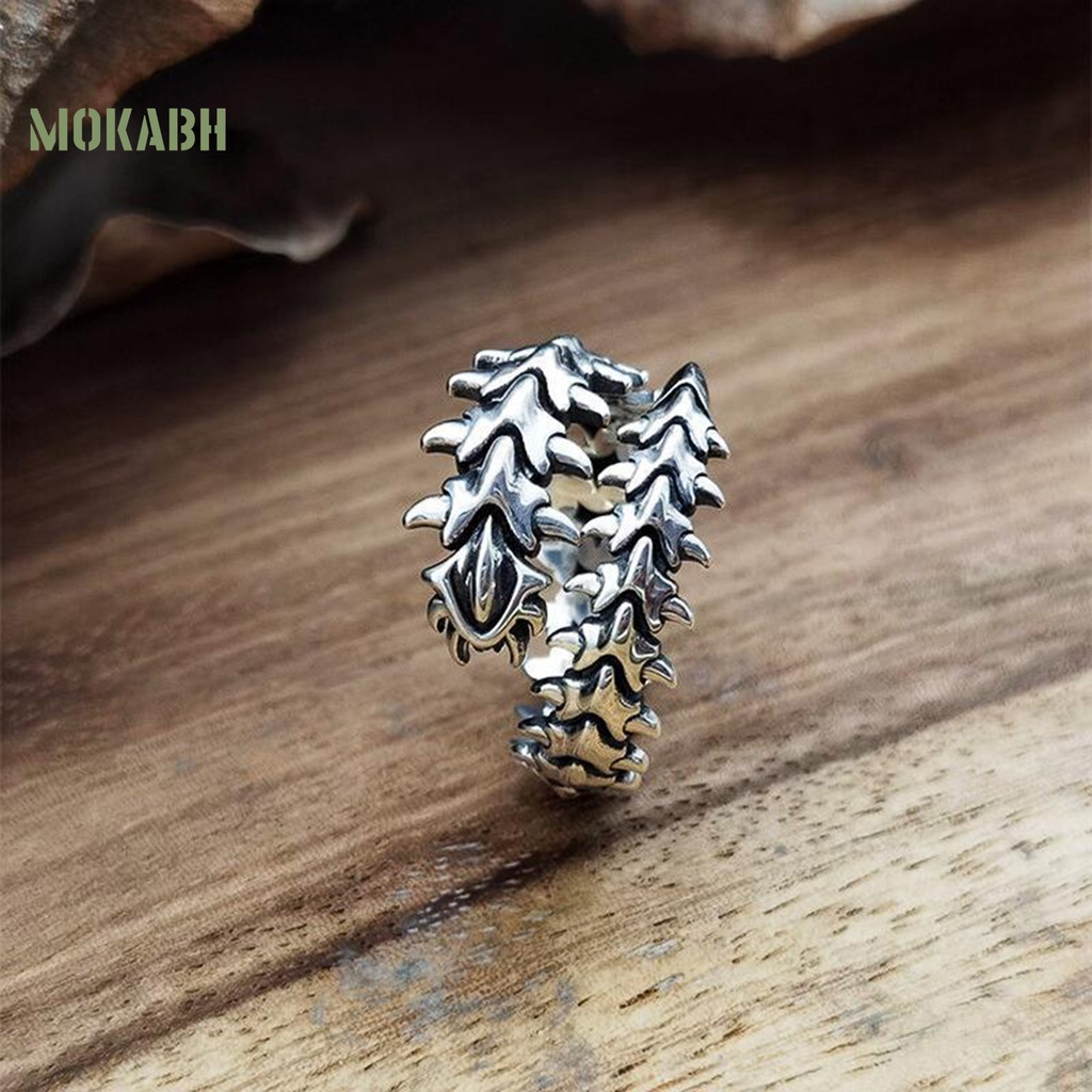 [Mới] Nhẫn Hở Mạ Điện Trang Trí Hình Học Phong Cách Âu Mỹ Cổ Điển Không Gây Dị Ứng Có Thể Điều Chỉnh