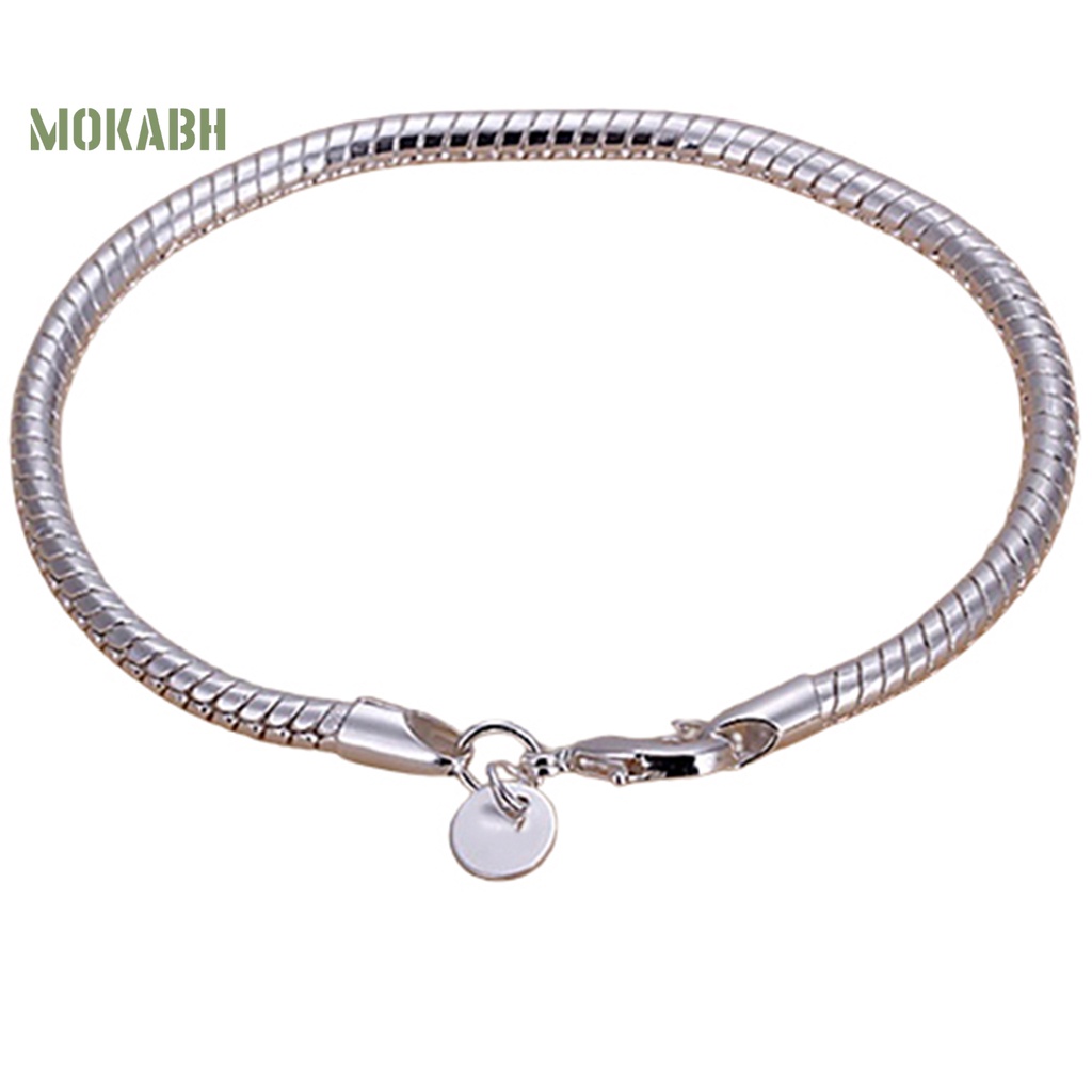 Vòng Tay Mạ Bạc Lấp Lánh Thời Trang Dự Tiệc Cho Nữ