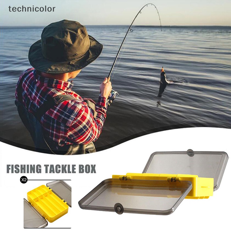 Hộp Đựng Mồi Câu Cá Hai Mặt Chống Thấm Nước Tiện Dụng