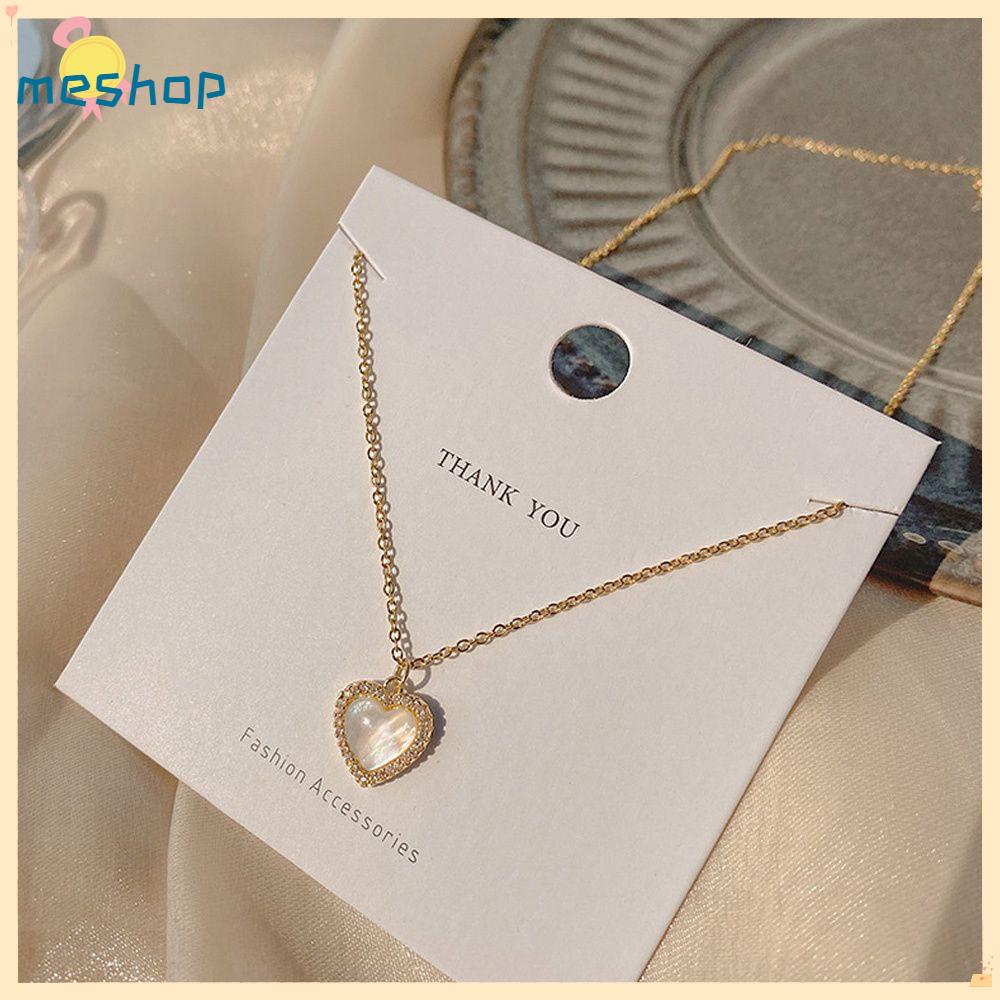 Vòng cổ Mạ Vàng 14K Mặt Hình Trái Tim