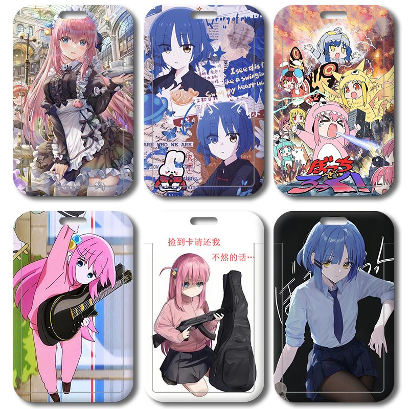 RYO Set 3 Nhân Vật Phim Hoạt Hình BOCCHI THE ROCK! Ví Đựng Thẻ Xe Buýt Dành Cho Học Sinh