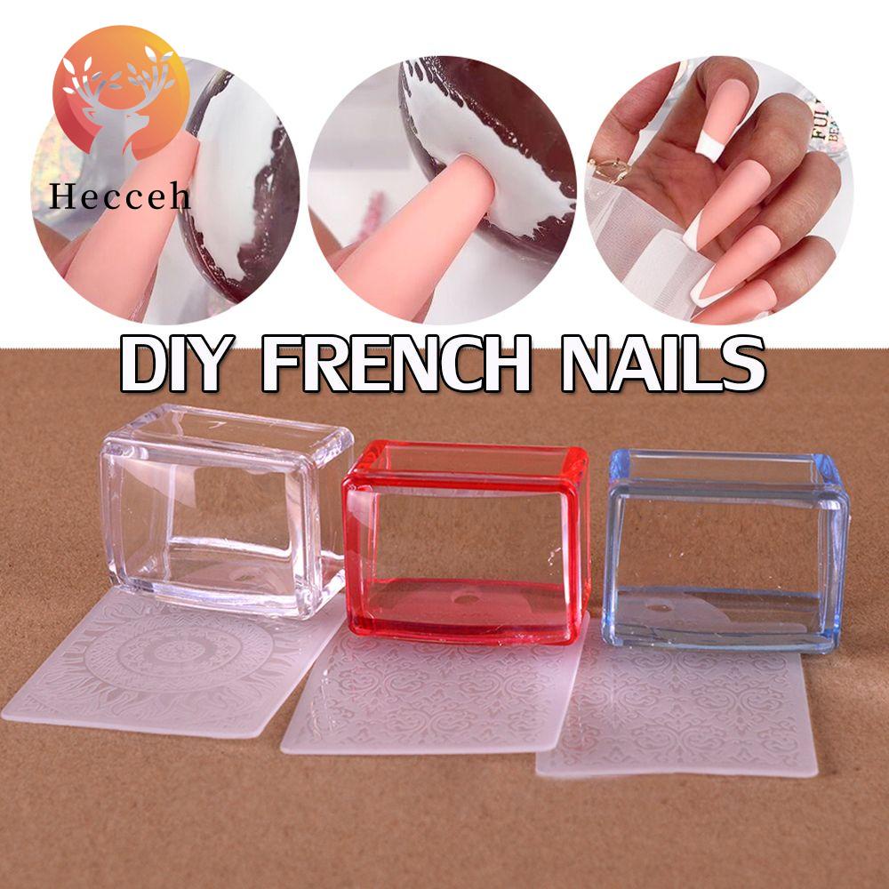 Bộ Dụng Cụ In Móng Bằng Silicone