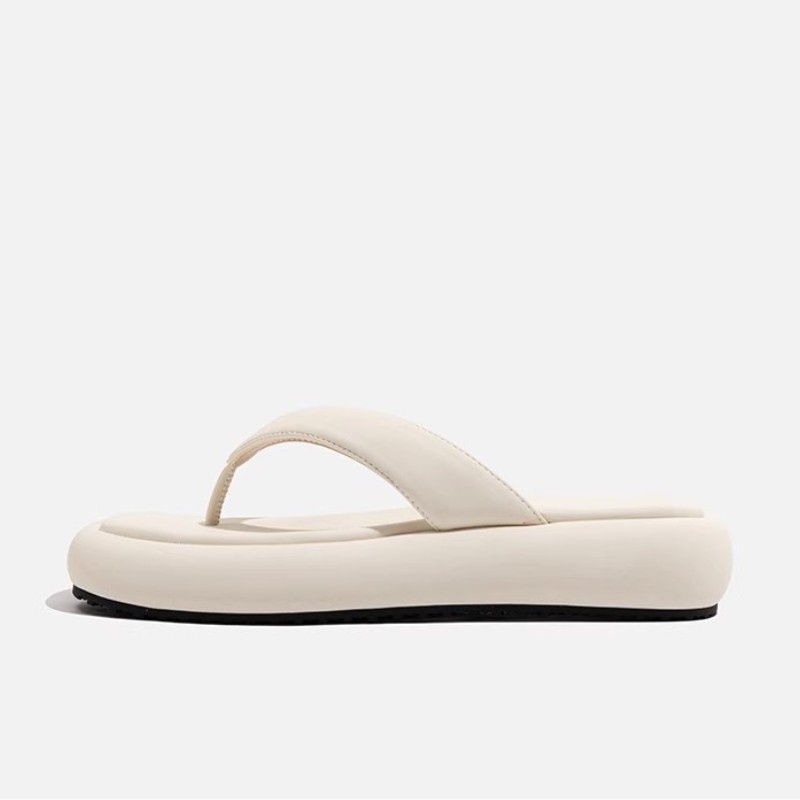 Duoya Tóc Thẳng ~ [Hàng Có Sẵn] Giày Lười Da Mềm Đế Dày Chống Trượt Dễ Phối Đồ Thời Trang Mùa Hè Cho Nữ