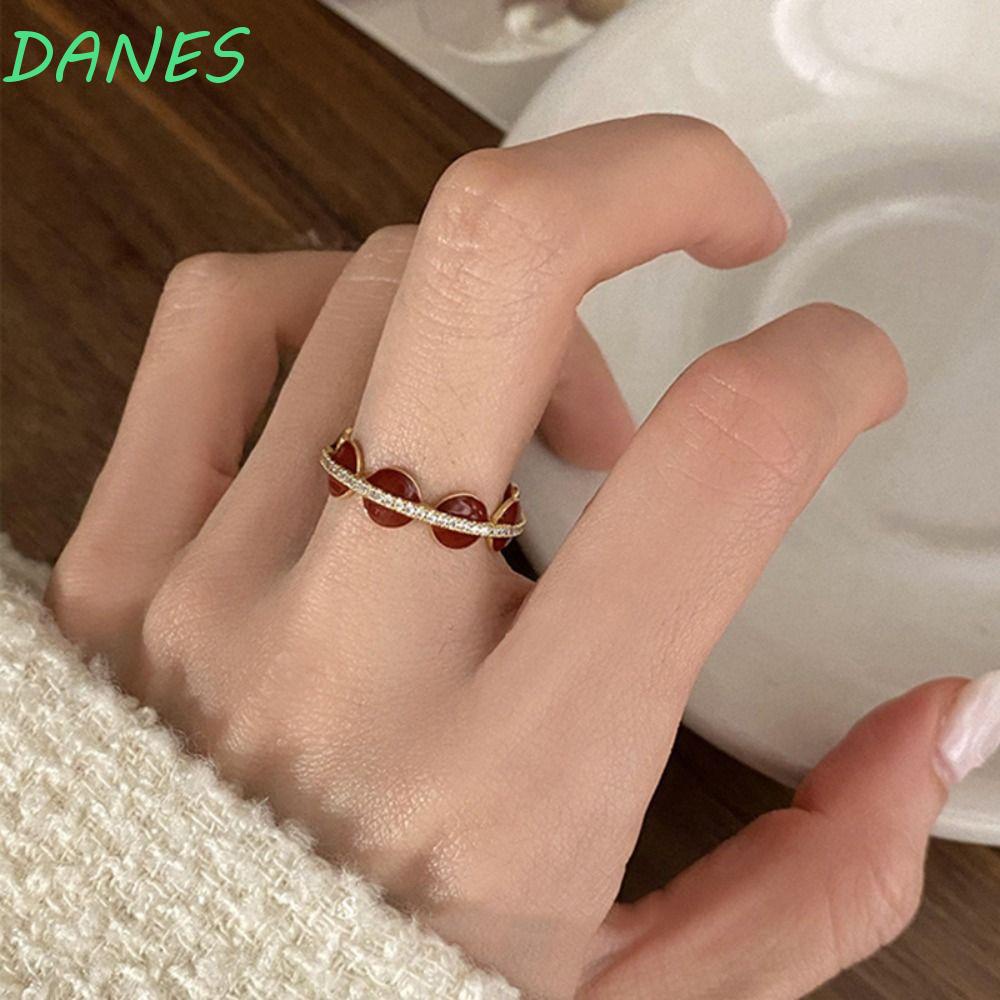 Nhẫn Hở Kiểu Hình Học Phong Cách Hàn Quốc Tinh Tế Tùy Chỉnh Thời Trang Cho Nữ