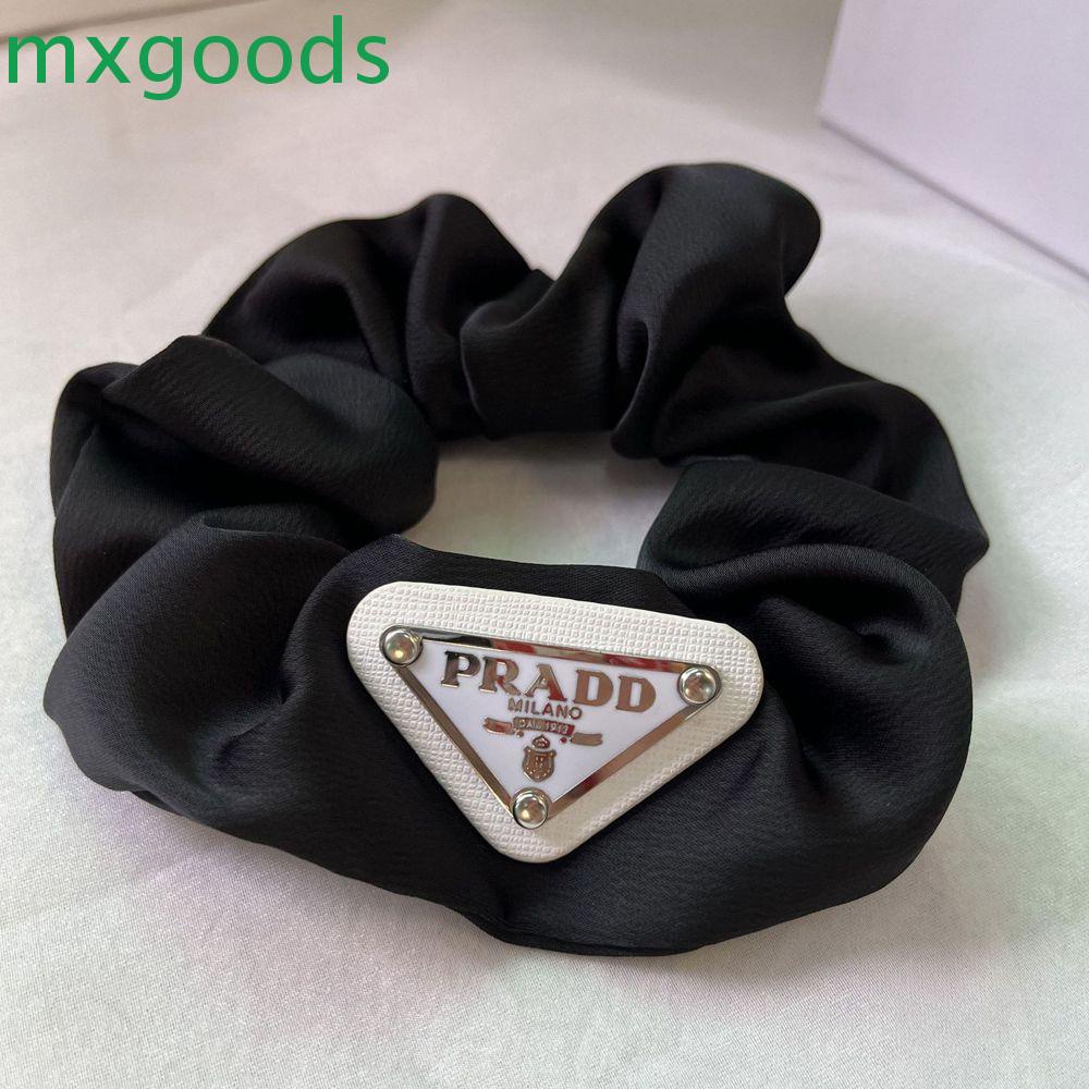 Dây Buộc Tóc Hình Tam Giác In Chữ Nhiều Màu Sắc Phong Cách Retro Nhật Bản