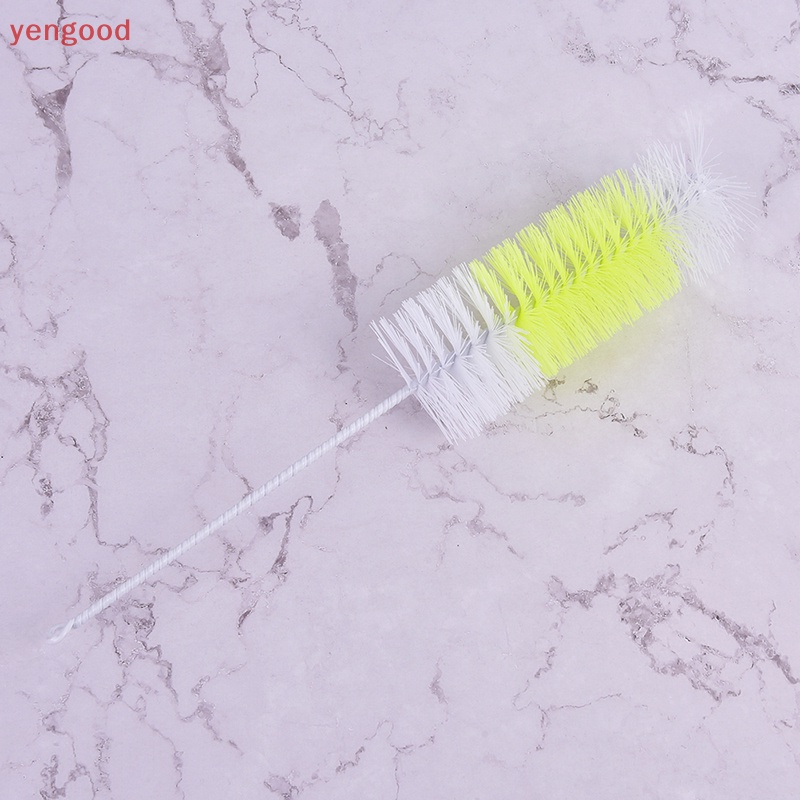 Bàn Chải Vệ Sinh Bình Sữa Em Bé Cán Dài Tiện Dụng