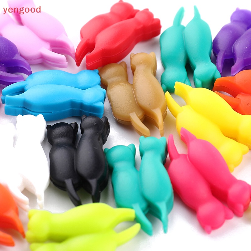 Set 6 / 8 / 12 Ly Thủy Tinh Uống Rượu Hình Mèo Dễ Thương