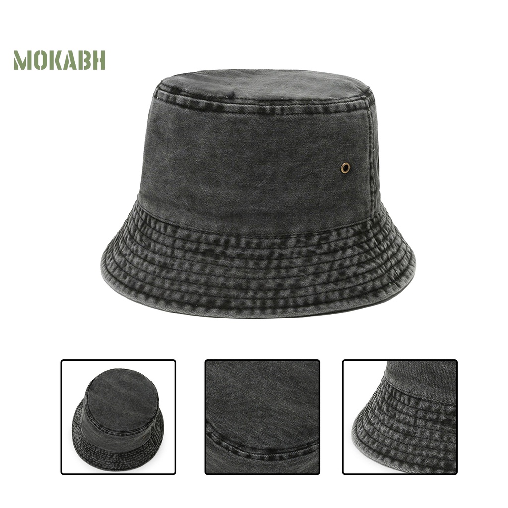 Nón Tai Bèo Chống Tia UV Mềm Mại Màu Trơn Phong Cách Vintage Dành Cho Nam Và Nữ