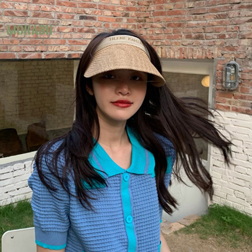 Mũ Lưỡi Trai Hở Chóp Chống Nắng Chống Tia UV Chống Rơi Bền Bỉ Thời Trang Mùa Hè