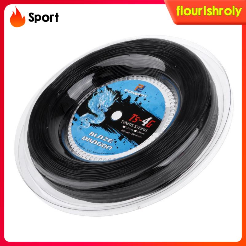 Dây Vợt Tennis / Cầu Lông Bằng Polyester Dài 200 / 1.30mm
