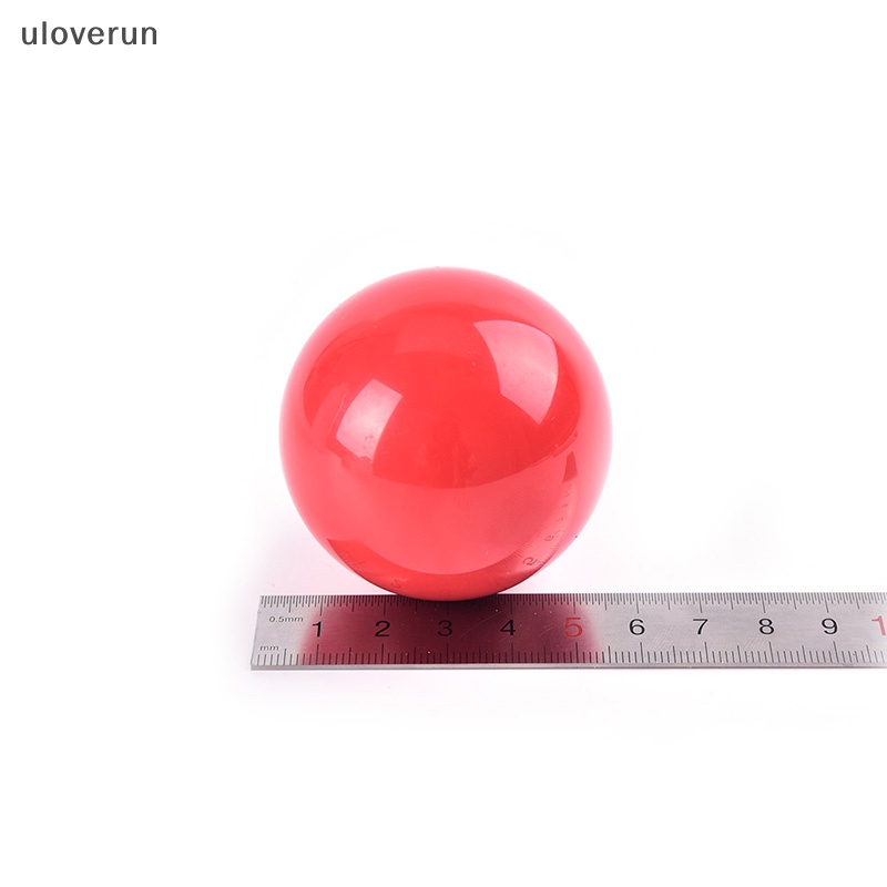 Uloverun 1 Trái Bóng Bida 52.5mm Màu Đỏ Bằng Nhựa resin vn