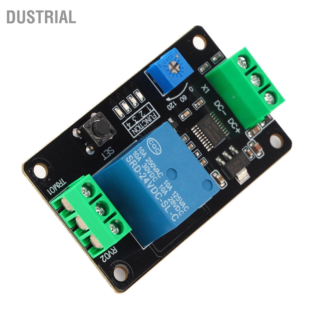 Hẹn Giờ Trễ Rơ Le Tự Khóa Bật Tắt Super 555 DC 5V/12V/24V Dustrial A.