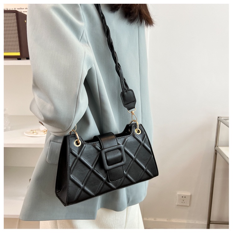 MOUSSON Túi Xách Đeo Chéo Thiết Kế Đơn Giản Phong Cách retro