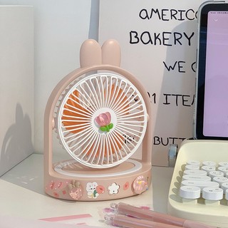 Quạt mini cầm tay để bàn sạc usb tiện dụng