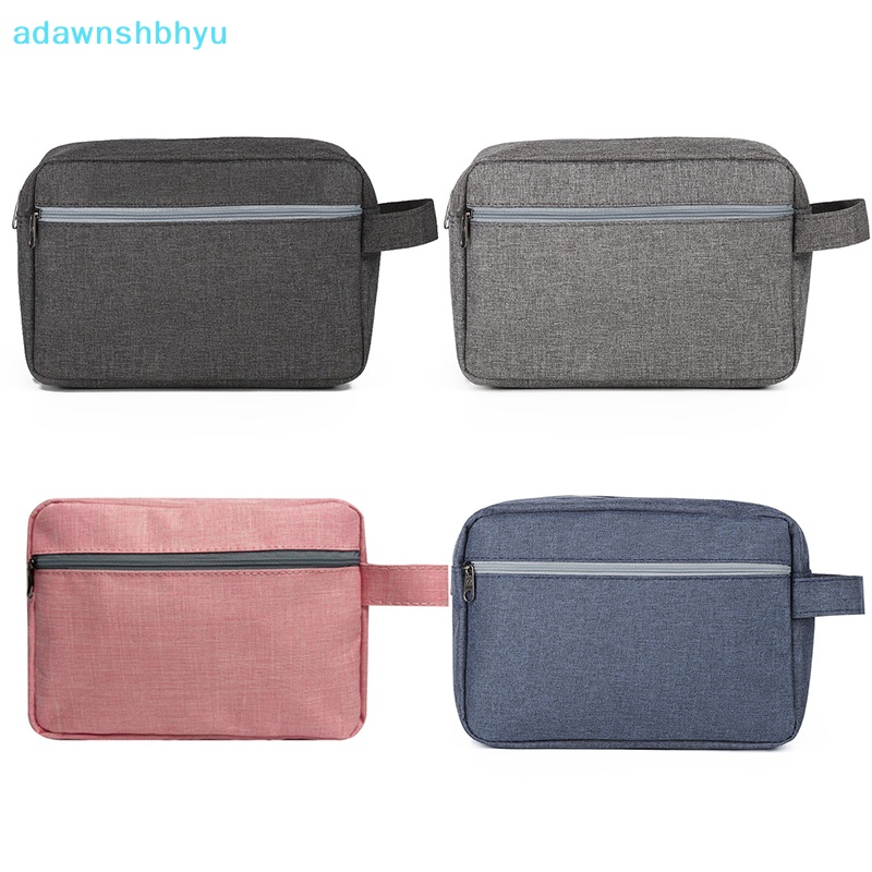 Túi Da Pu Đựng Mỹ Phẩm Kỹ Thuật Số Cỡ Lớn Chống Thấm Nước Tiện Dụng Mang Đi Du Lịch Cho Nam