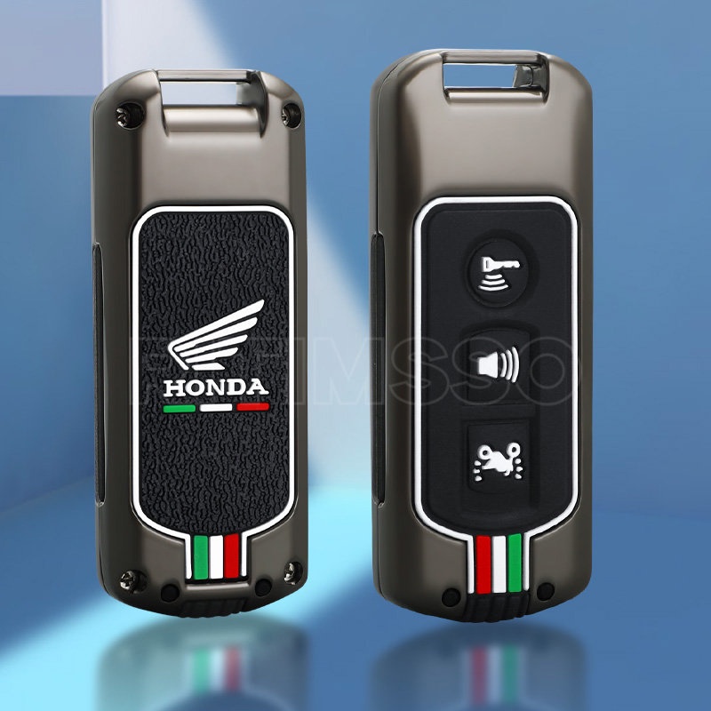 Vỏ Bọc Chìa Khóa Bằng Hợp Kim Kẽm Cho Honda Forza 250 350 X-ADV 750 SH150i Super Cup SH300 150 PCX 125 SH125 Jpav150 2020 2021