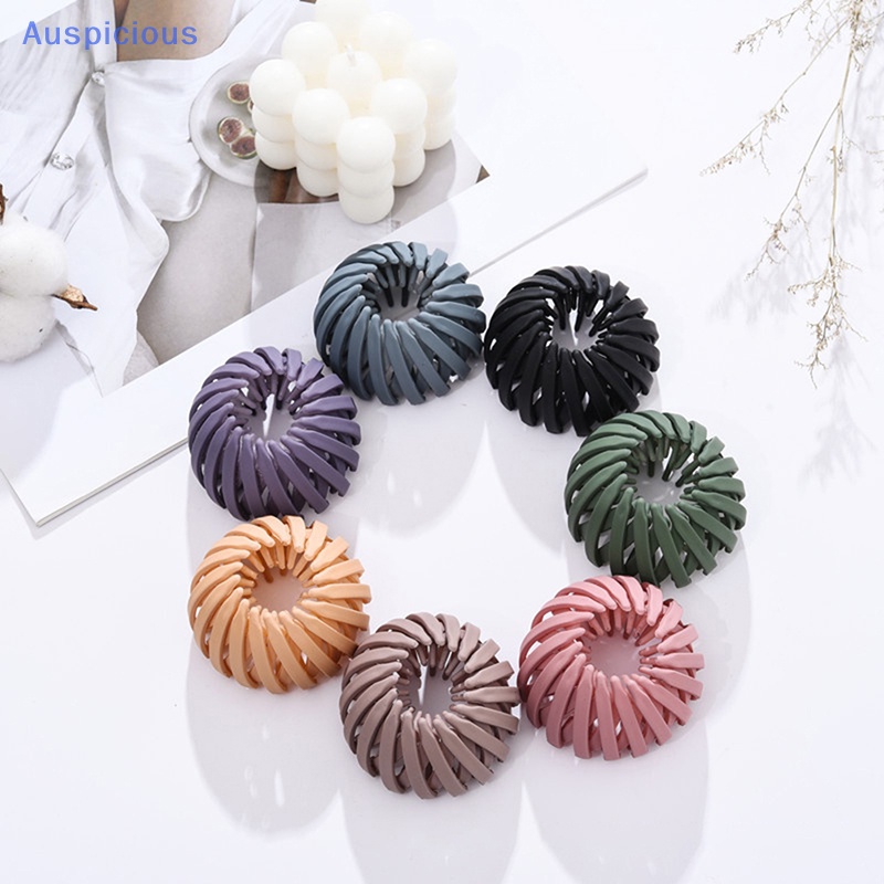 Kẹp Tóc Đuôi Ngựa Hình Tổ Chim Thời Trang Có Thể Thu Gọn