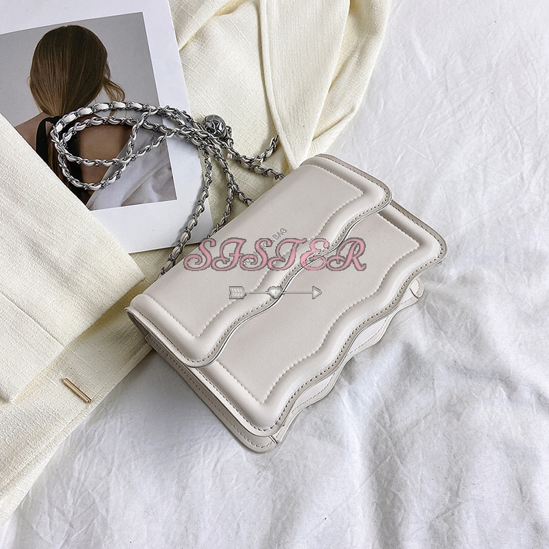 SISTER túi nữ túi đi tiệc túi xách túi tote túi nữ đeo chéo Túi Xách Đeo Chéo Nữ L21T0IN