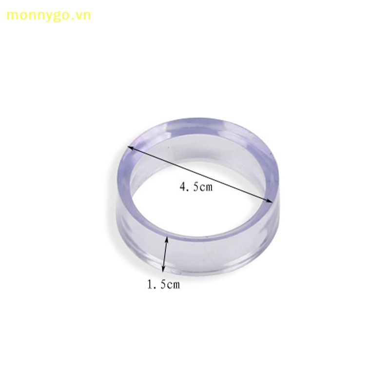 Set 10 Đế Trưng Bày Quả Cầu Pha Lê Trong Suốt Bằng Acrylic VN