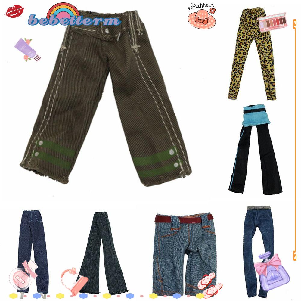 Bebetterm Phụ Kiện Quần Jean Hoa Nhiều Kiểu Dáng Giản Dị Cho Trẻ Em