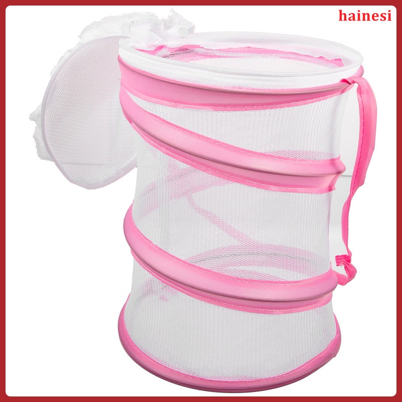 Đồ Chơi Xếp Hình Lồng Bướm 19x16cm Bằng Vải Màu Hồng Dành Cho Học Sinh Trẻ Em Ngoài Trời