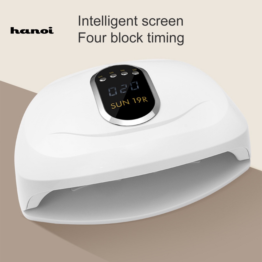 Đèn LED Hong Khô Móng Tay 57 Bóng UV 150W Cảm Biến Tự Động Nhanh Khô Dành Cho Mọi Gel