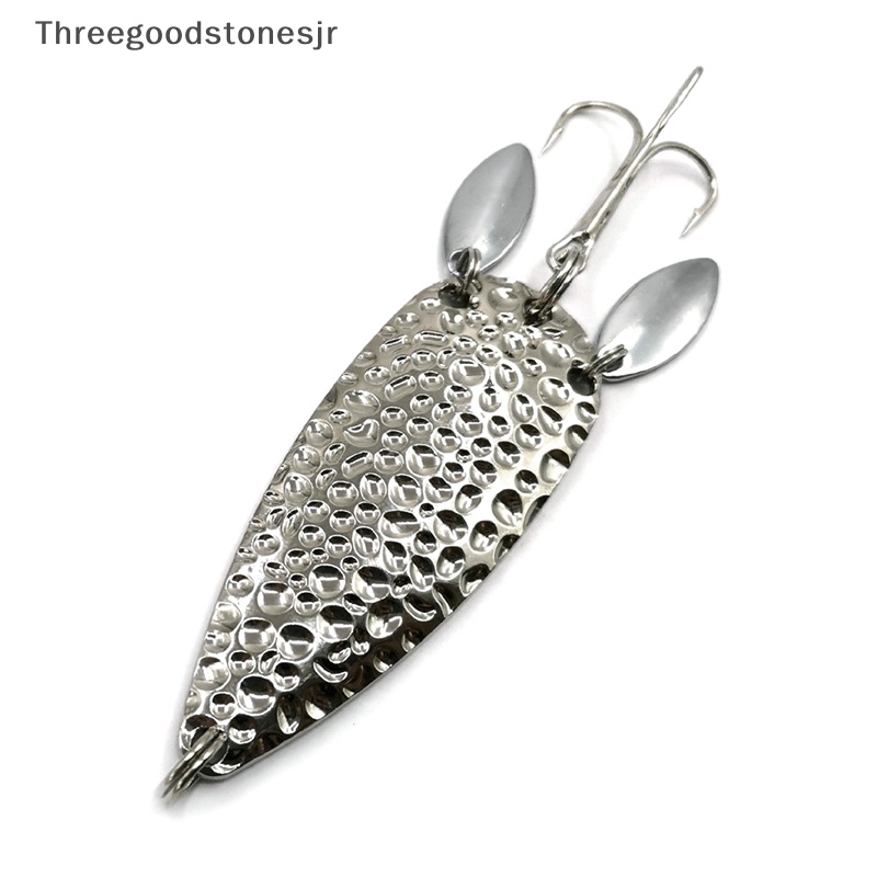 1 Mồi Câu Cá Giả Bằng Kim Loại Cứng 24g Xoay Được