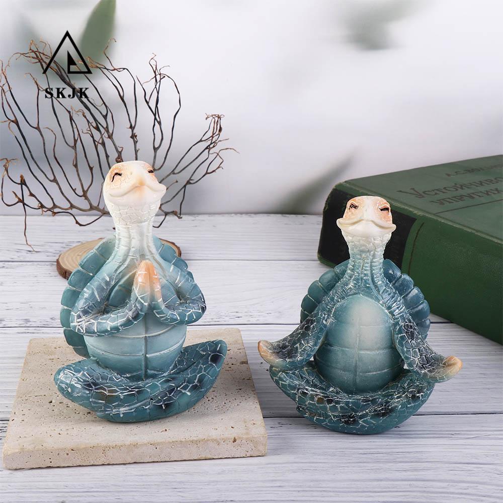 Tượng Rùa Tập Yoga Ngồi Thiền Định Vị Trí Chống Thời Tiết Sáng Tạo