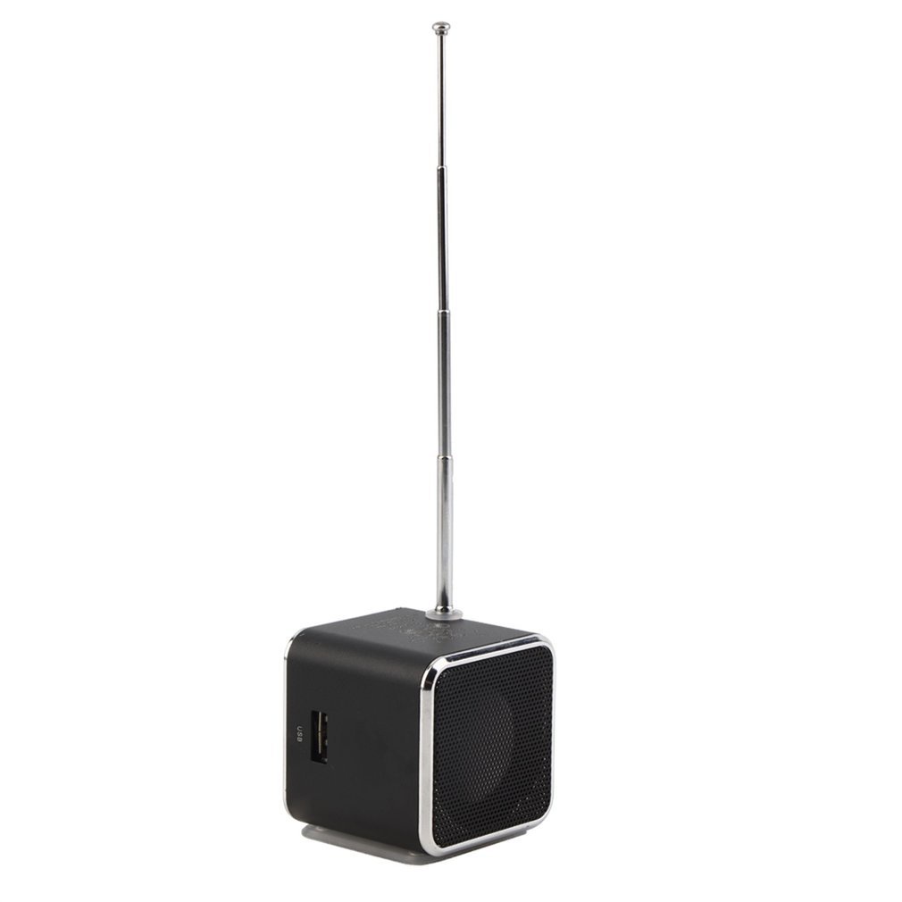 Portable Micro Tf Usb Mini Speaker Music Player Fm Radio Stereo Phone Laptop Mp3 Mp4 [Q/6]