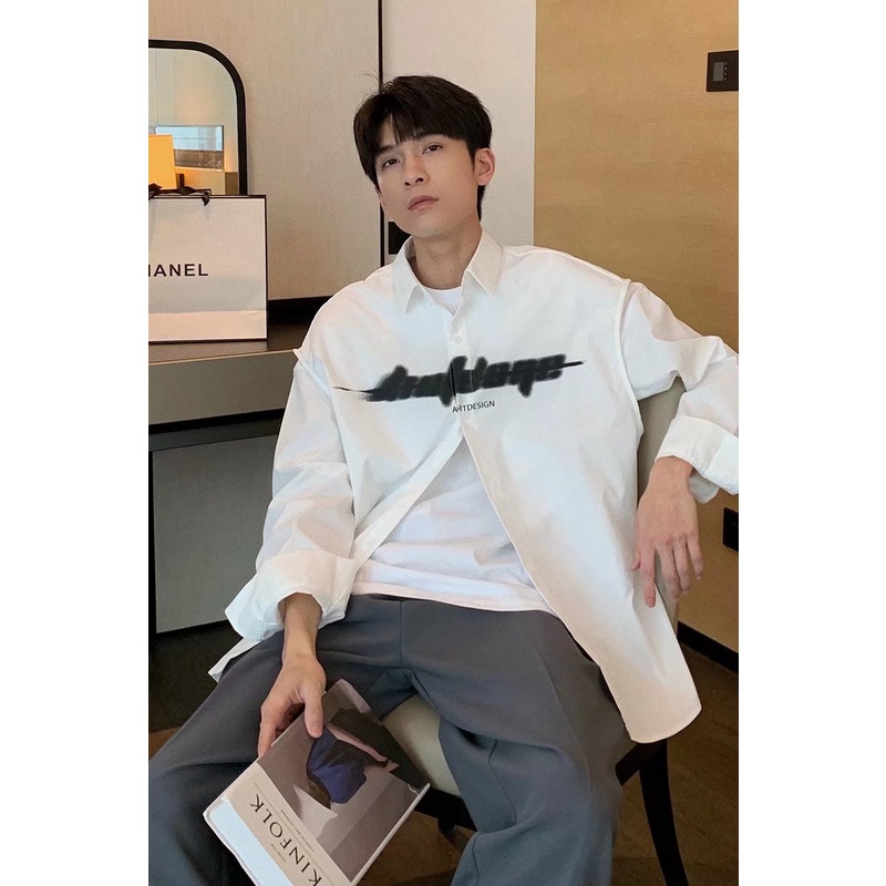 Áo Sơ Mi Không Tay Dáng Rộng Thời Trang Mùa Hè Nhật Bản Dành Cho Nam