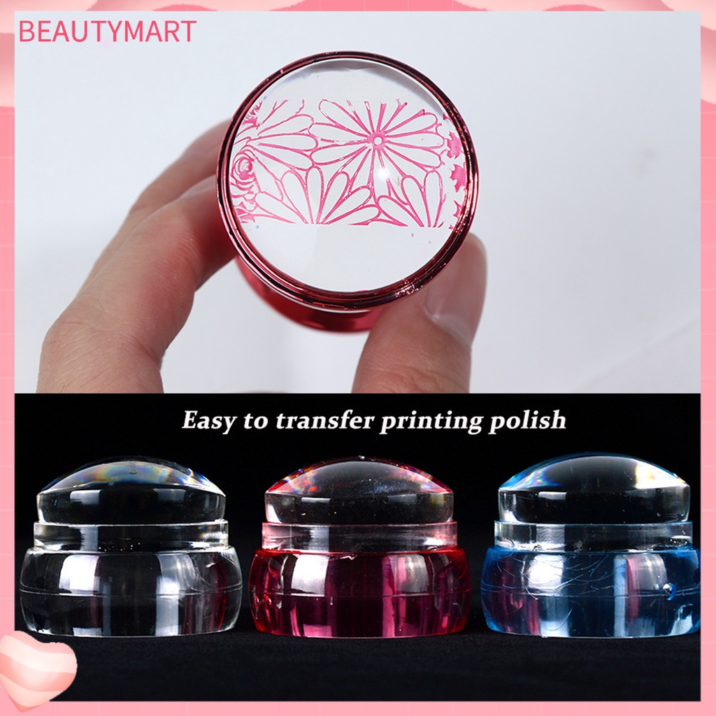 Dụng Cụ Đóng Dấu Trang Trí Móng Tay Nghệ Thuật Tái Sử Dụng Tiện Lợi