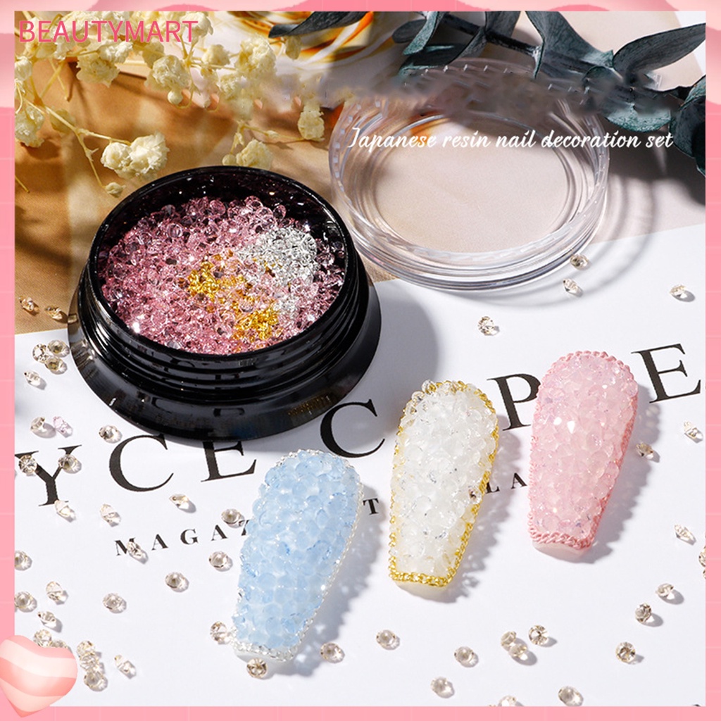 1 Hộp Đá 3D Trang Trí Móng Nghệ Thuật