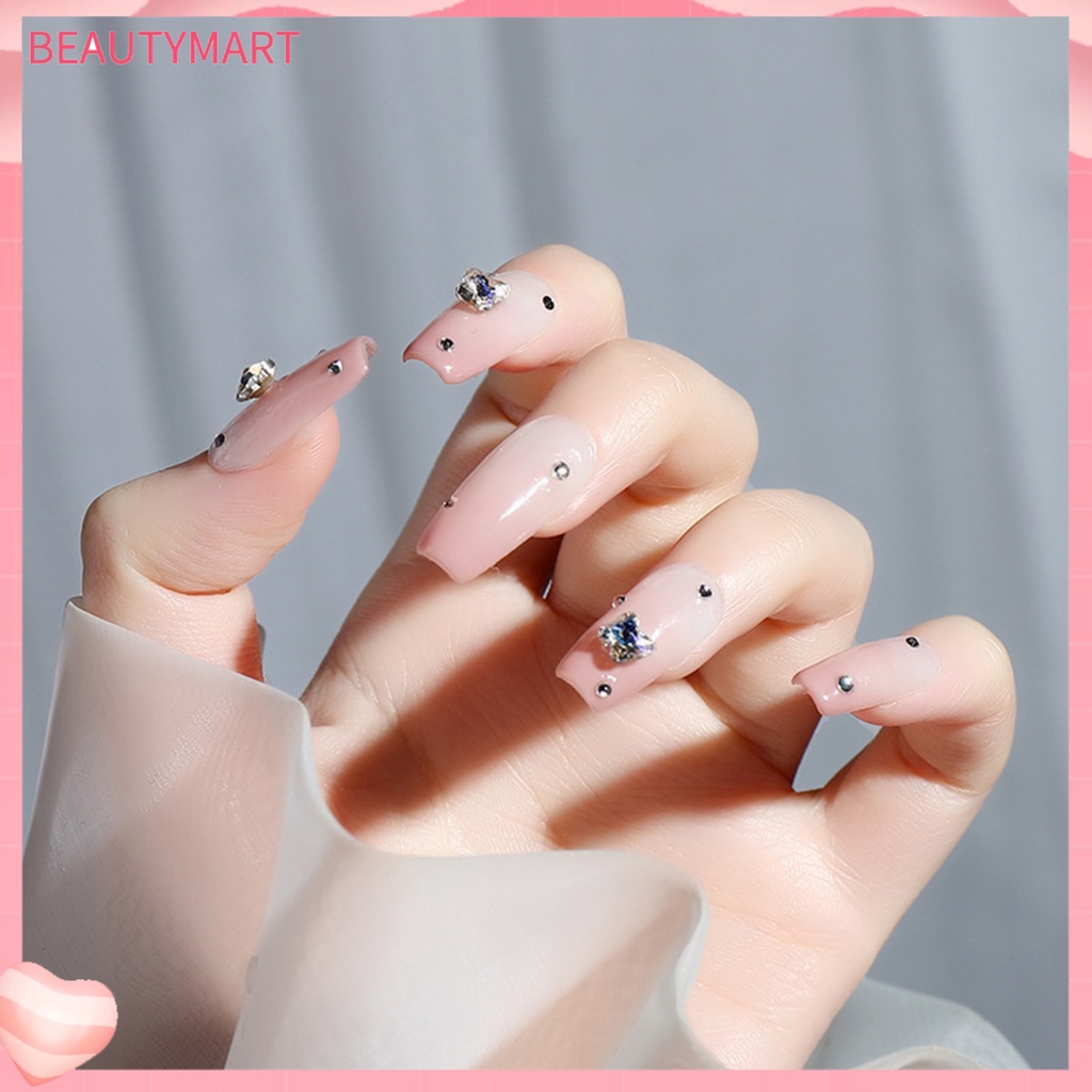 Set 2 / 3 Phụ Kiện 3D Đính Đá Trang Trí Móng Tay Sang Trọng Cho Nữ