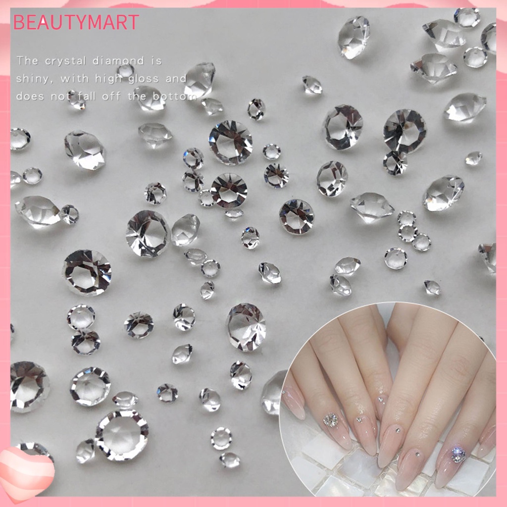 Set 3 Gói Hạt Đá Mini 30g Trang Trí Móng Tay Dễ Dàng Tháo Gỡ