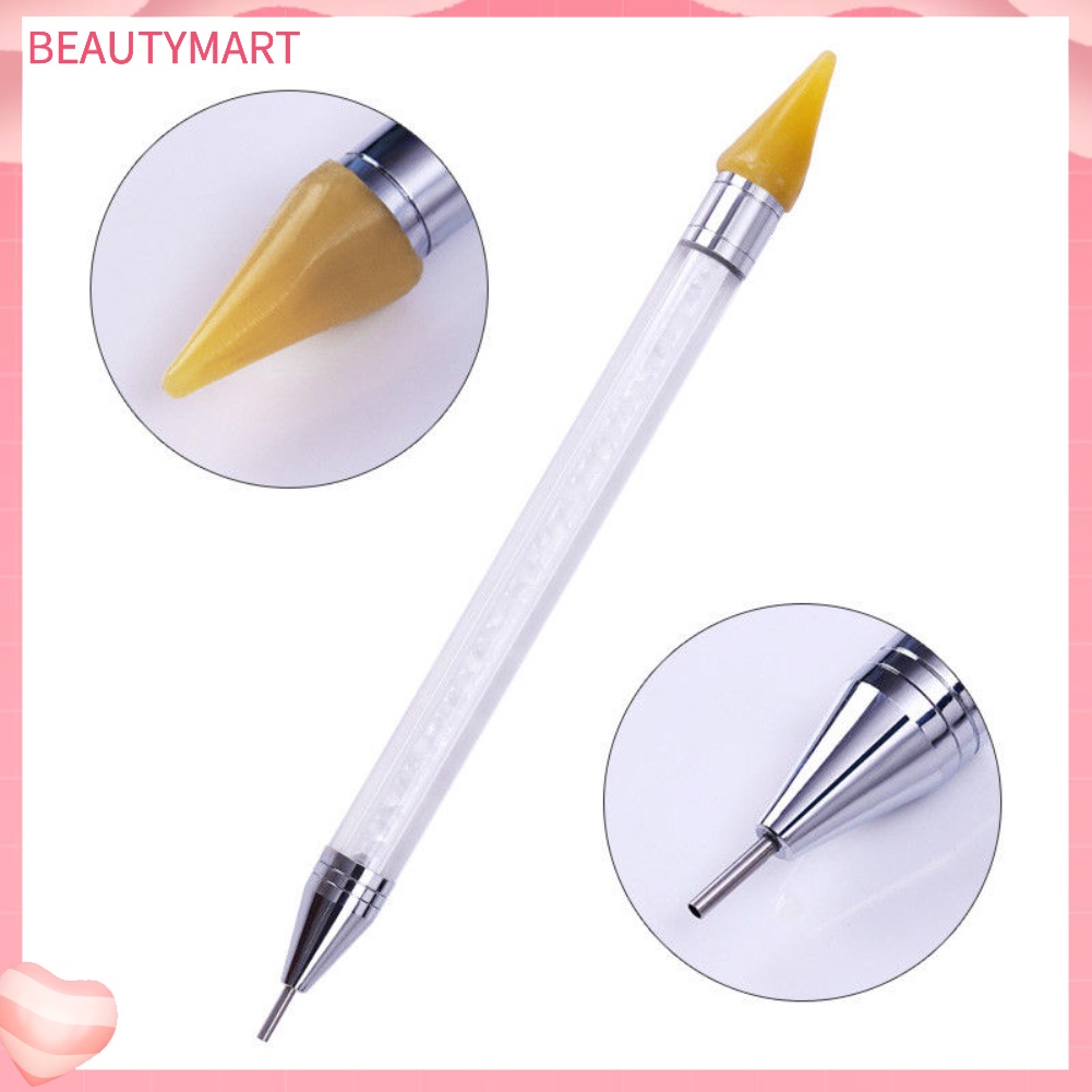 Bút Hai Đầu Đính Đá Trang Trí Móng Tay Nghệ Thuật