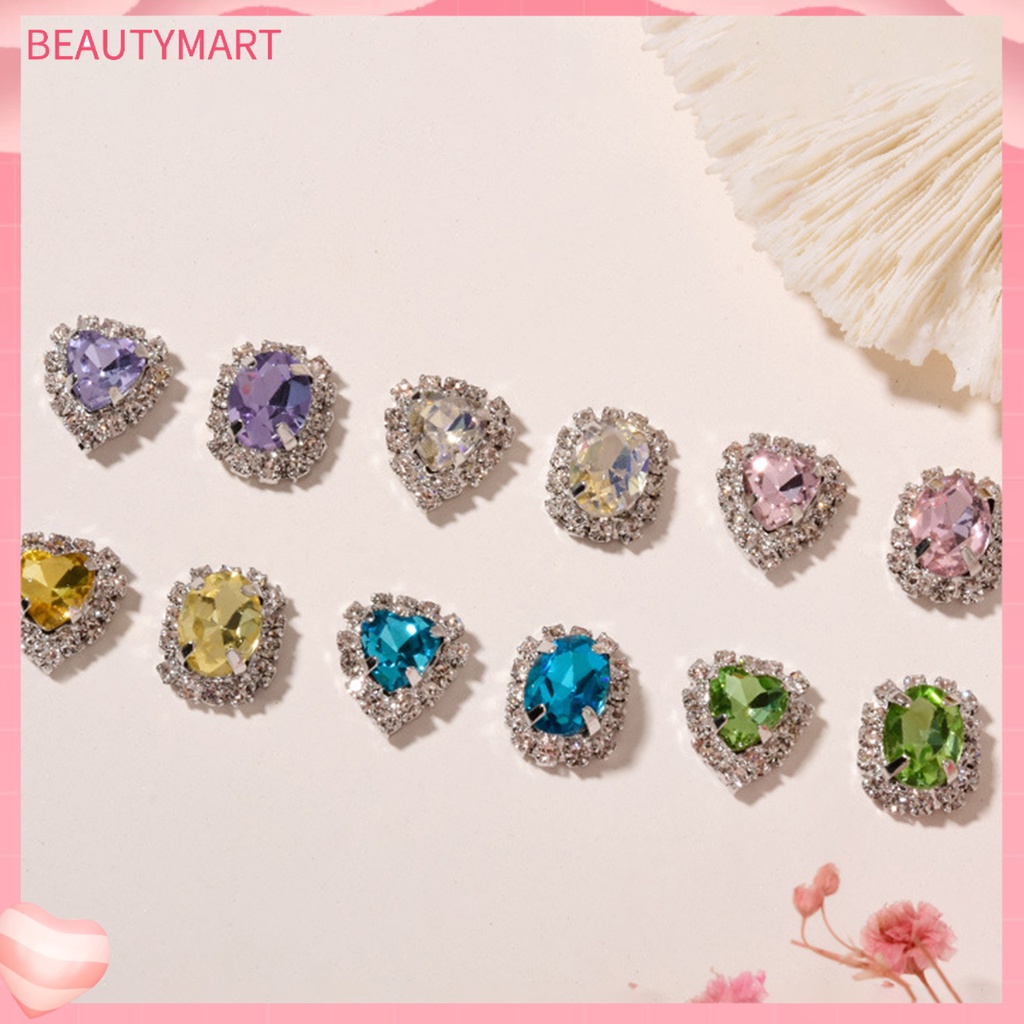 Phụ Kiện Trang Trí Móng Tay Lấp Lánh Bằng Hợp Kim Chống Rỉ Đa Năng DIY