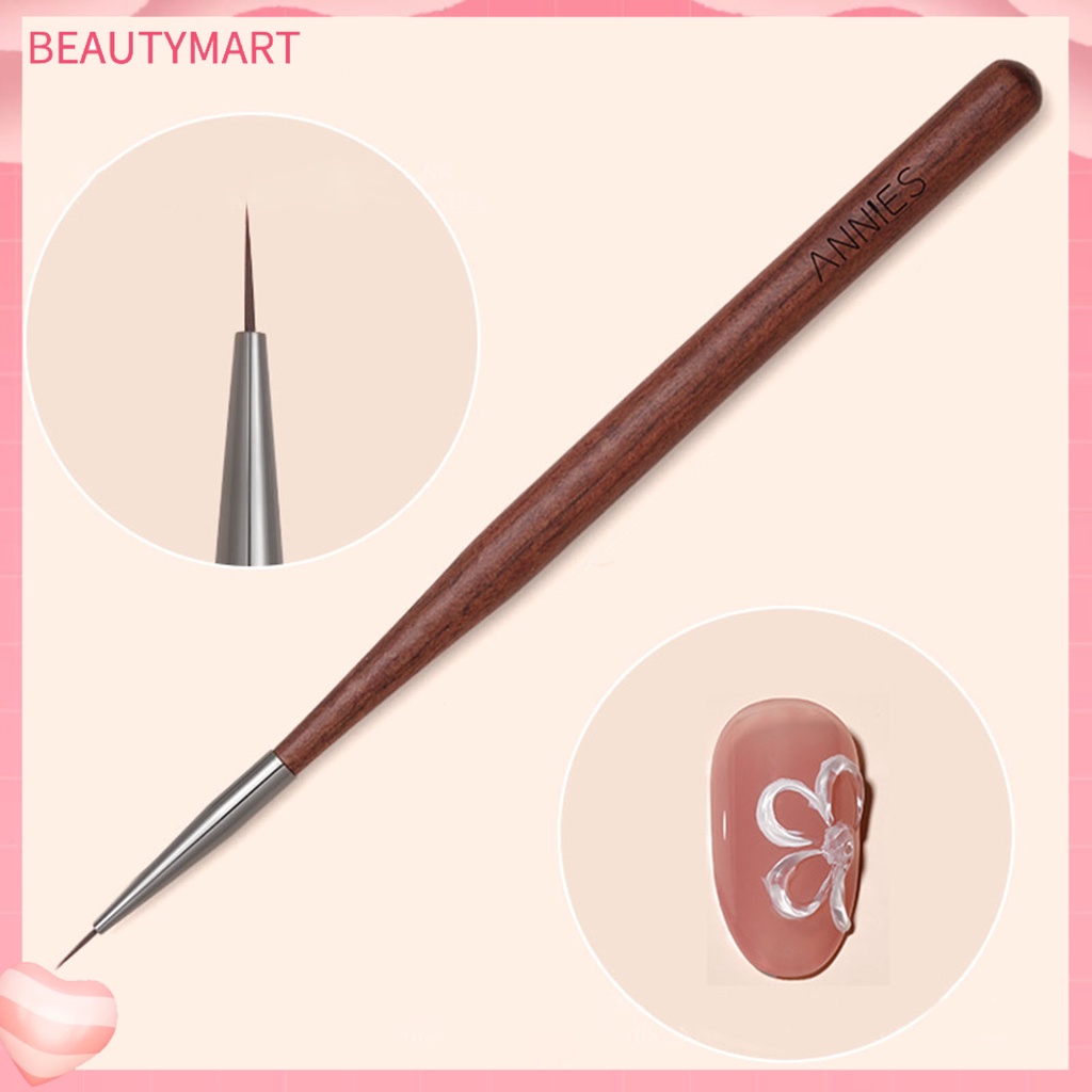 Cọ Vẽ Móng Tay Đầu Mềm Không Phai Màu Có Thể Tái Sử Dụng