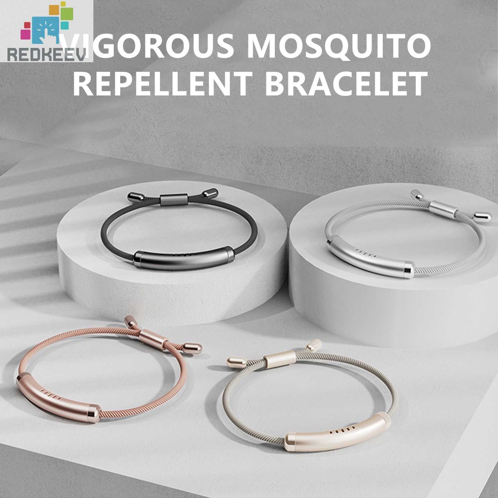 Vòng Đeo Tay Đuổi Muỗi Tự Nhiên Có Thể Điều Chỉnh Kích Cỡ