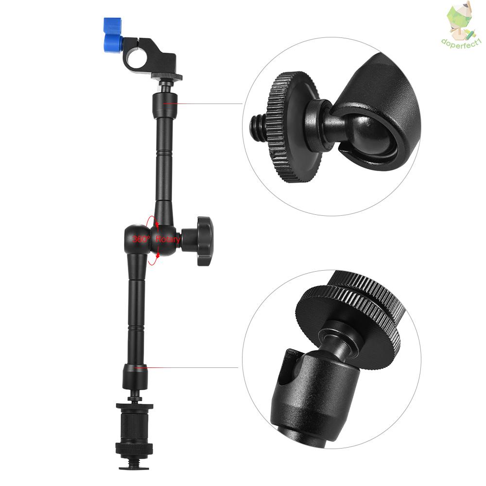 Adjustable Articulating Friction Arm with 15mm Rod Clamp Mount for Field Monitor LED Light Flash Microphone Camera Cage    Came-6.5