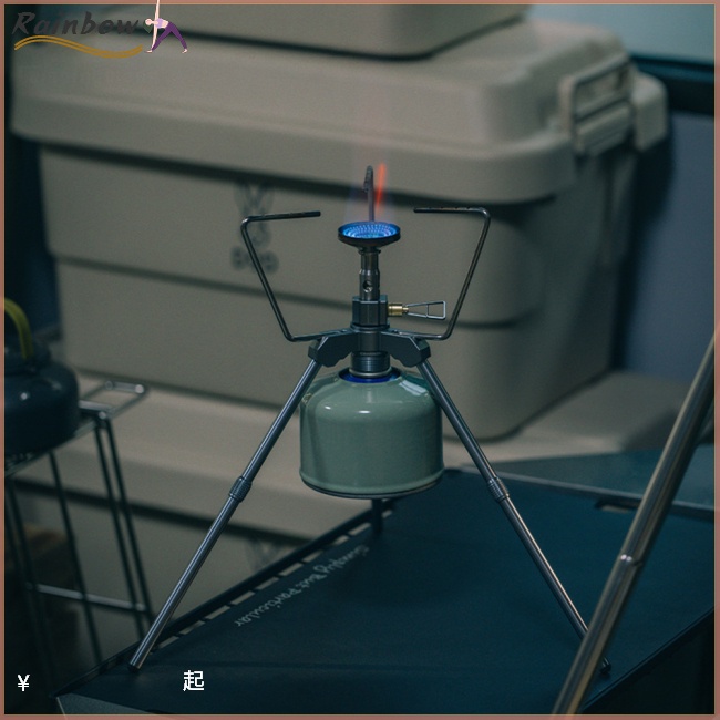 Bếp Ga Propane Cỡ Lớn Có Thể Điều Chỉnh Độ Cao Tiện Dụng Khi Đi Cắm Trại