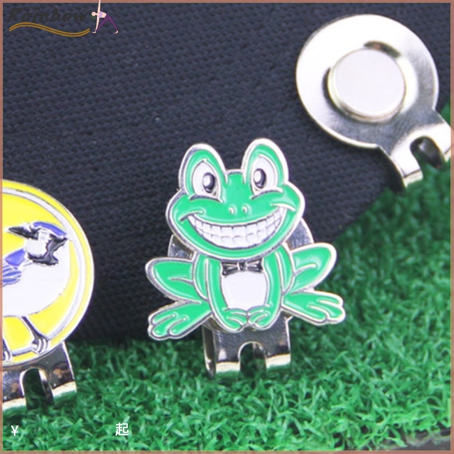 Kẹp Đánh Dấu Vị Trí Nón Chơi Golf Từ Tính Họa Tiết Động Vật Tinh Tế Có Thể Tháo Rời