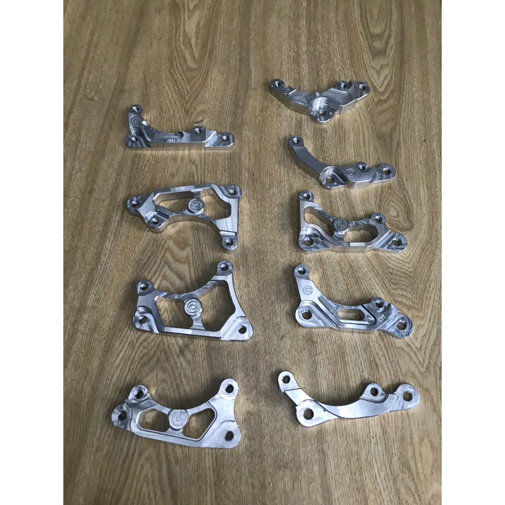 Heo brcmbo kiểu dáng Brembo Logo đỏ 2 pic đối xứng gắn mọi loại xe màu mới 2020 cực đẹp. DoChoiXeMay