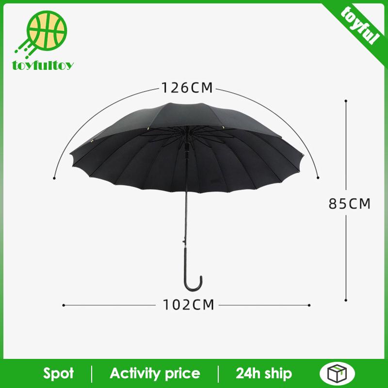 Dù Mở Tự Động Chống Gió 16 Ribs Cho Các Hoạt Động Ngoài Trời